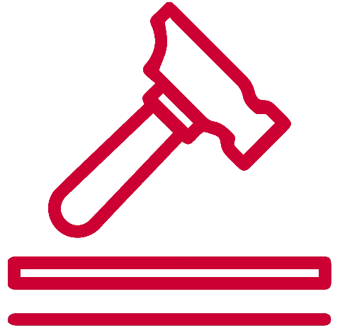 An icon image of a hammer