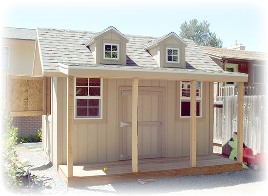 Apex shed company custom playhouse