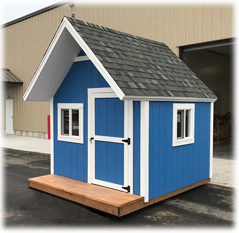 Utah Standard Custom Playhouse with Porch