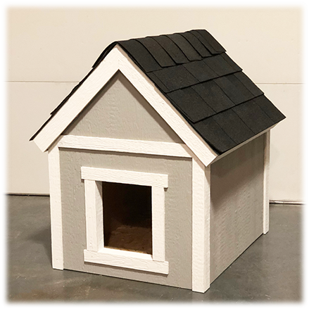 insulated dog shed